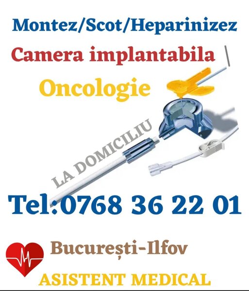 Servicii medicale la domiciliu in Bucuresti/ Ilfov