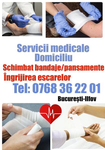 Servicii medicale la domiciliu in Bucuresti/ Ilfov